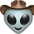Cowboy Alien emoji