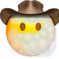 Cowboy In Clouds emoji