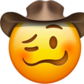 Cowboy Woozy emoji