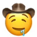 Drooling Cowboy emoji