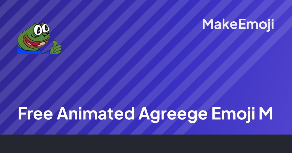 Free Animated Agreege Emoji Maker | MakeEmoji