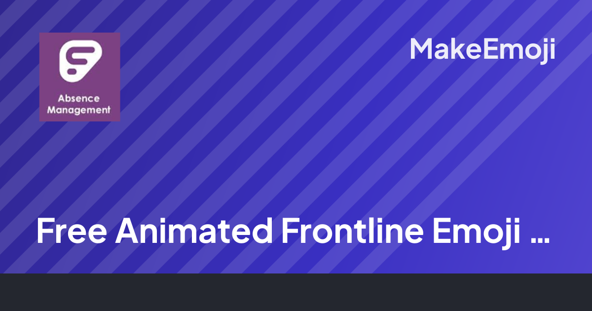 Free Animated Frontline Emoji Maker | MakeEmoji