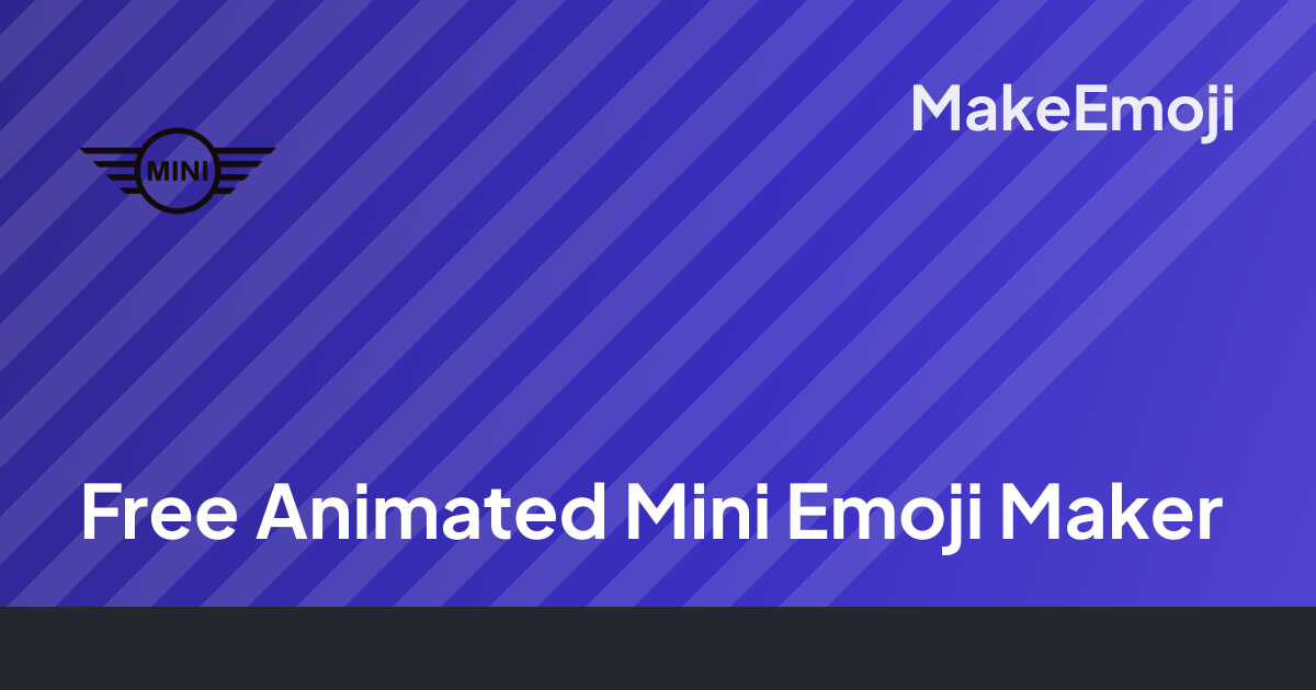 Free Animated Mini Emoji Maker | MakeEmoji