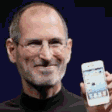 The generated steve-jobs-iphone animated emoji