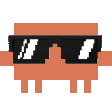 The generated claude-cool animated emoji