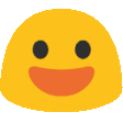 The generated smiley-blob animated emoji