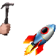 The generated deployment-fixing animated emoji