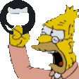 The generated github-old-man-yells animated emoji