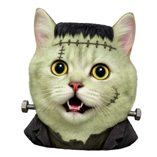 The generated frankenstein-monster static emoji PNG