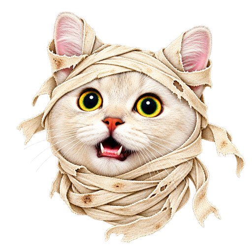 The generated mummy static emoji PNG