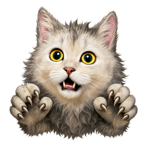 The generated werewolf static emoji PNG