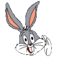 The generated bugs-bunny-laugh animated emoji