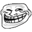 The generated trollface animated emoji