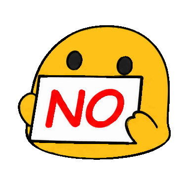 The generated no-sigh animated emoji