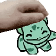 The generated pet-bulbasaur animated emoji
