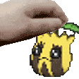 The generated sunkern animated emoji