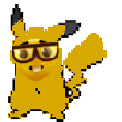 The generated nerdachu animated emoji