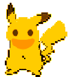 The generated partychu animated emoji