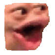 The generated poggers-thumbsup animated emoji