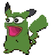The generated poggers-pikachu animated emoji