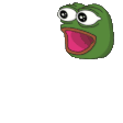 The generated deep-fry animated emoji