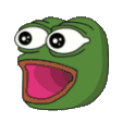 The generated hyper-kek animated emoji