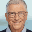 The generated bill-gates-smile animated emoji