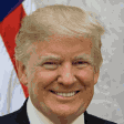 The generated trump-smile animated emoji