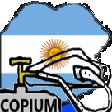 The generated copium animated emoji