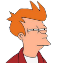Fry Squinting emoji maker