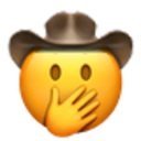 Gasping Cowboy emoji