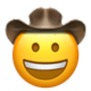 Happy Cowboy emoji