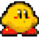 Kirby Yellow emoji maker