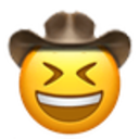 Laughing Cowboy emoji maker