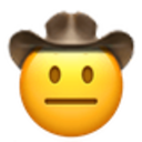 Neutral Cowboy emoji