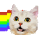 The generated nyan animated emoji