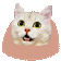 The generated party-blob animated emoji