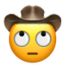 Sarcastic Cowboy emoji