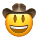 Smiley Cowboy emoji